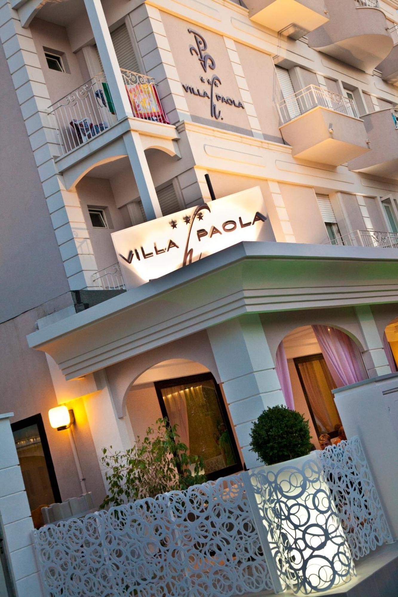 Hotel Villa Paola Rimini Exterior foto